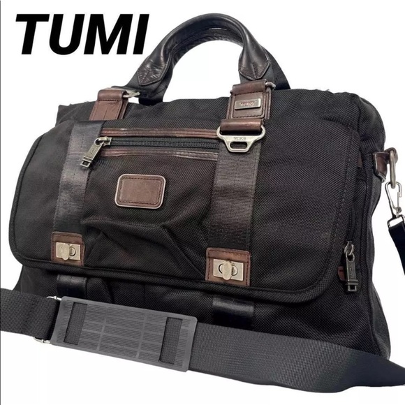 Tumi Bag Black and Brown
